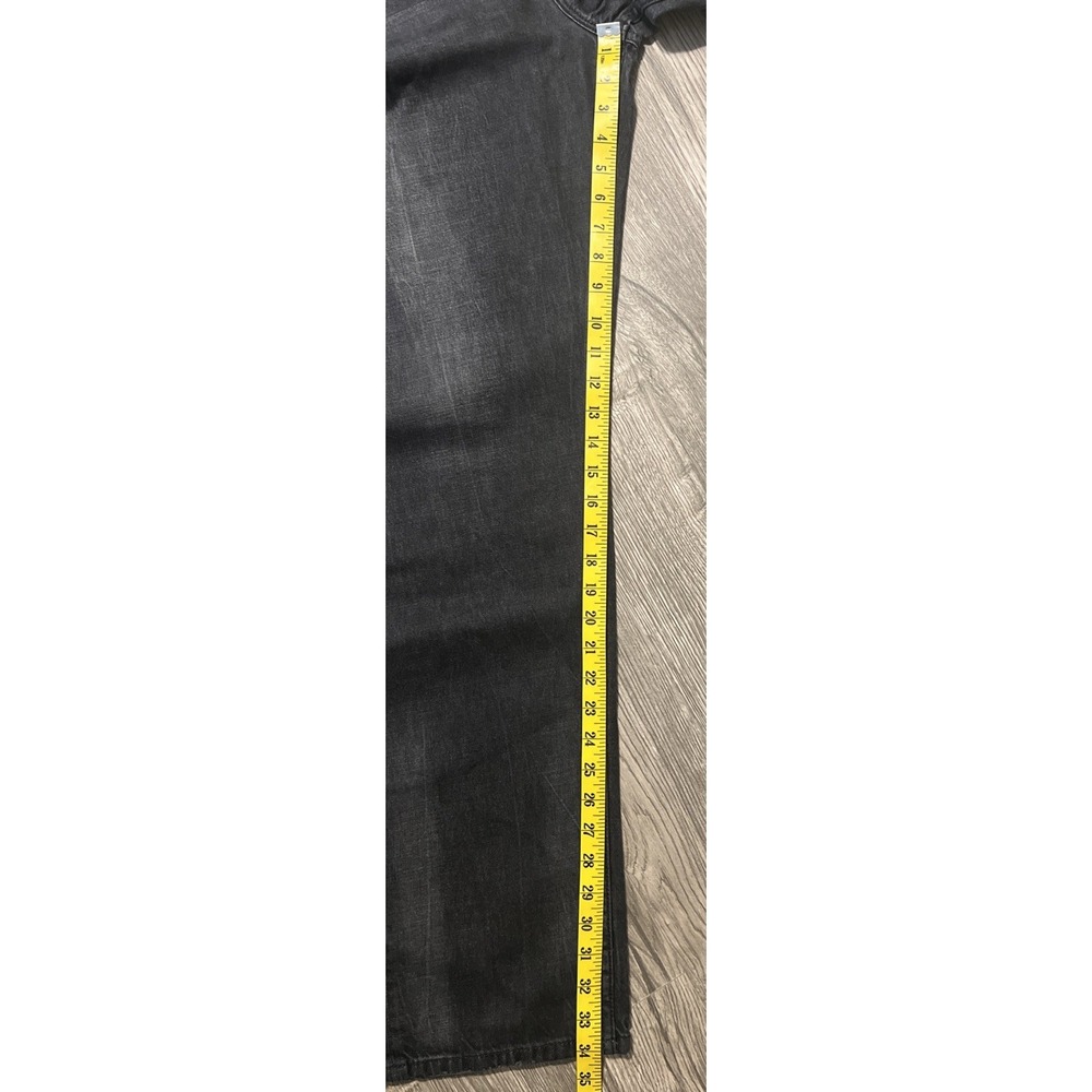 Dear John Men's Collection Type C Slim Straight Black Denim Jeans Size 40x34 - Picture 8 of 11